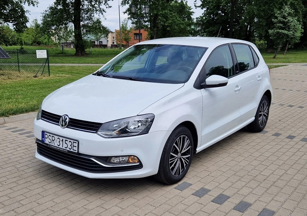 Volkswagen Polo cena 44500 przebieg: 137000, rok produkcji 2016 z Krzeszowice małe 154